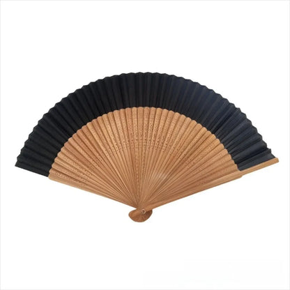 Elegant Portable Bamboo Folding Fan - Perfect Handheld Accessory for Dance and Home Décor